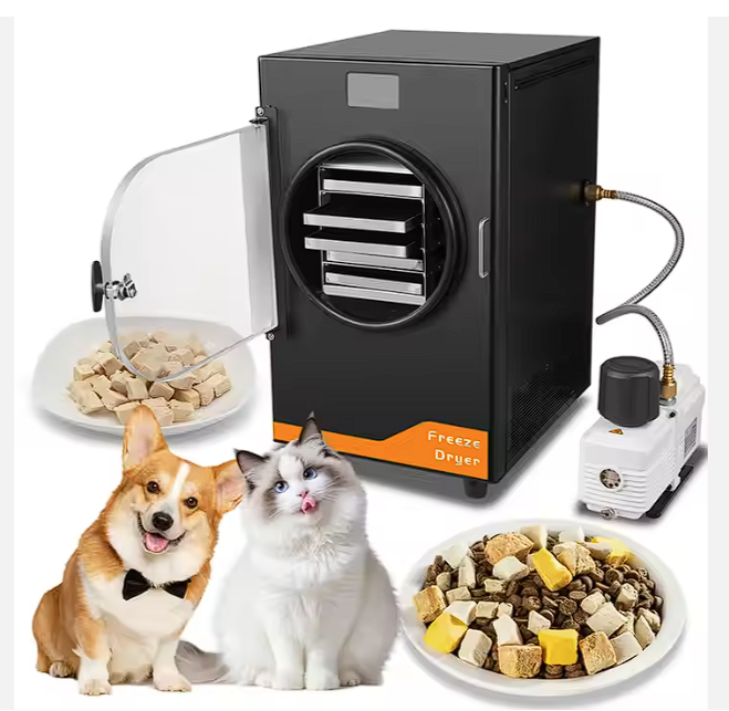 10 Kg Vacuum Freeze Dryer Freeze Dryer Machine for Meat Pet Food Freeze Fruit Dryer