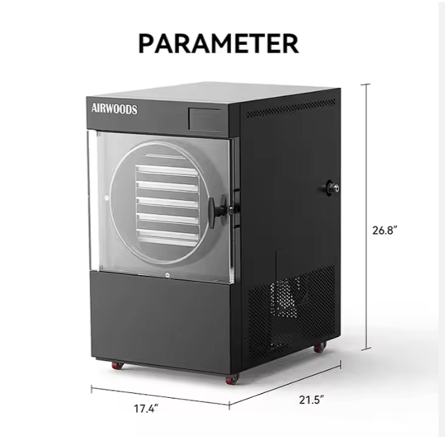 7kg/24hour Freeze Dryer Lyophilizer Freeze Dryer Machine for Food