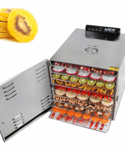 Máy Sấy Hoa Quả Và Rau Mini SY – 6 đến 20 Khay, Thân Inox, Công Nghệ Sấy Tiết Kiệm Năng Lượng
